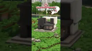 Modern House Quick Build #minecraft #minecraftshorts  #minecraftbuilding #minecrafttutorial