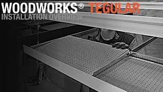 Unique Reveal Edge Ceiling Design | WOODWORKS Tegular Installation | ARMSTRONG CEILINGS