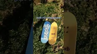 How 2 plates of wood look together 🛹 #fingerboard