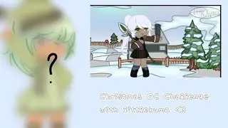 Christmas oc challenge with @LittleKumaGacha 🛷🎄❄️#kumaslittlechristmas