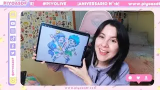 🔴 LIVE ANIVERSARIO N°16 DEL CANAL! 🐔🎉 | Dibujo, canto y respondo sus preguntas! ✨️