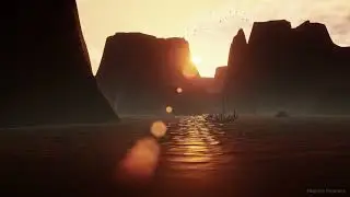 Sunset in Unreal Engine 5