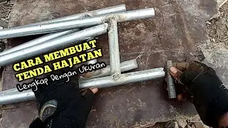 cara membuat tenda hajatan