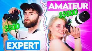 PRO PHOTOGRAPHER VS AMATEUR PHOTOGRAPHER! | Canon 2000d vs. Sony A7iii