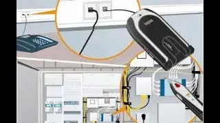 Поиск скрытой проводки с помощью 083.065A CableChecker