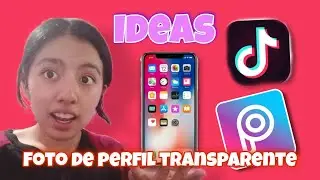IDEAS/ FOTO DE PERFIL TRANSPARENTE / 3.0 / TIKTOK