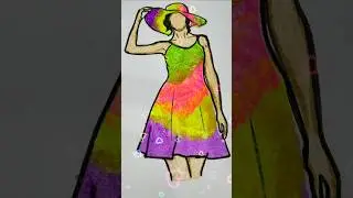 Neon dress #shortfeed