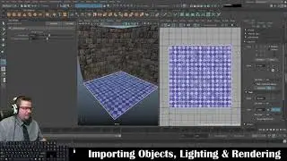 Autodesk Maya 2019: Arnold Materials and Importing Objects - Part 1