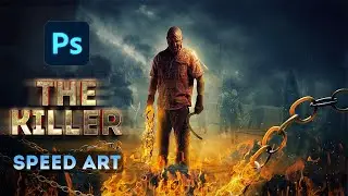 Photo Manipulation Tutorial in Photoshop - The Killer  || Hasan Mia
