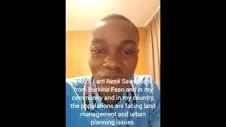 SDG Micro-Project: Aimé Ludovic Sawadogo, Burkina Faso, BKMC Scholar, GC Scholarship Program, 2023