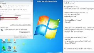 How to Add and Delete user Account using netplwiz