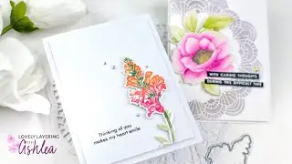 How To Achieve Perfect Die Cutting When Card Making - Lovely Layering With Ashlea