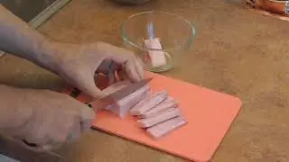 Салат из курицы по итальянски