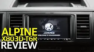 Alpine X803D-T6R Review - The Best Transporter T6 Stereo Upgrade!