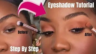 Easy Eyeshadow Tutorial For Beginners - Follow Along Step By Step!