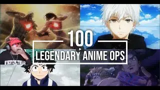 🔥 THIS WAS FIRE 🔥Reaction to The 100 Legendary Anime Openings!!