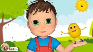 One Potato Two Potatoes | Nursery Rhymes | Kids Songs | IshKids Baby Songs