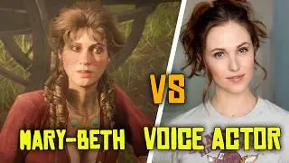 Every RDR2 Characters VS Real Life Voice Actors (Main Characters)