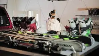 Motorized Ski Storage