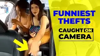 10 Funniest THEFTS Caught on CAMERA 😅😆 - Funny Thief