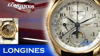 A CLOSER LOOK AT LONGINES MASTER COLLECTION IN GOLD, MOONPHASE, L.2.673.8.78.3,  UNBOXING