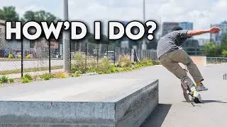 What 4 Months of No Skating Looks Like...