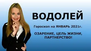 ВОДОЛЕЙ - гороскоп на ЯНВАРЬ 2021 год, 