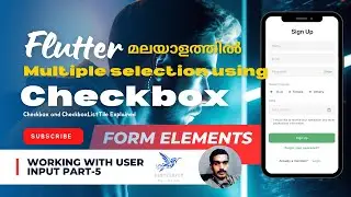 Flutter Form Elements | Multiple Selection using Checkbox |മലയാളത്തിൽ  | 