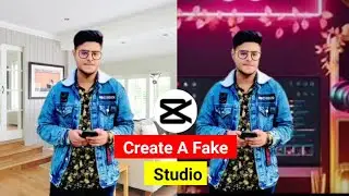 Fake Studio Kaise Banaye | Video Background Ko Kaise Change Kary | Fake Studio Background