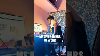 Me After 10 Hrs Of Work🥲 #worklife #BikashSwain #entrepreneur