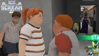 Ice Scream 4 Rod's Factory Full gameplay Hard mode Мороженщик 4 прохождение на харде