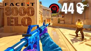 Carrying LEVEL 10 Players with my AIM! (3000 ELO Faceit)