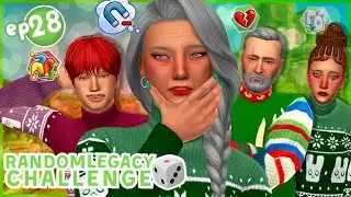 UN NOËL MOUVEMENTÉ 💀💔 l Les Sims 4 : Random Legacy Challenge 🎲 l #28 (G4) #sims4