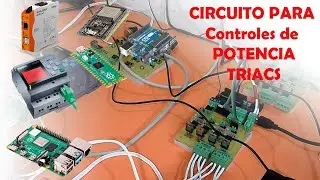 Protección de circuitos - OPTOACOPLADOR y TRIAC, útil para Arduino Uno, ESP32, ESP8266, PLC's, etc.