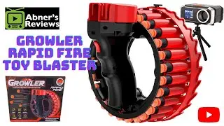 Growler Rapid Fire Toy Blaster 2022