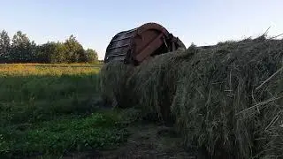Тюки сена