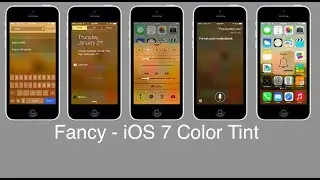 iOS 7 Color Tinting - Fancy Jailbreak Tweak