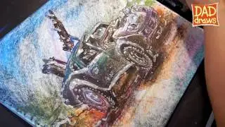 How to draw a vehicle from MAD MAX