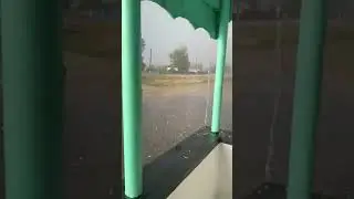 Бүгін бұршақ жауды 😨