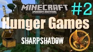 Hunger Games Episode 2:Diamond Sword!!!-Minecraft Pocket Edition
