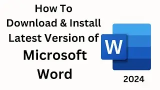 How To Download & Install latest version of Microsoft Word In PC [ Latest-2024 ] #msworld