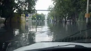 Ленинский район в Челябинске утопает в воде