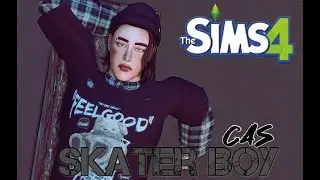 The Sims 4: CAS Skater Boy/Тони Нелсон, парень скейтер