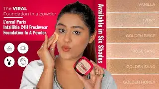 *VIRAL* Foundation In a Powder Tested 🫣 Is it worth it ? Let’s find out ! Ria Sehgal