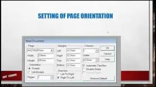 Learn Inpage in English _ Part_1 (page setting)