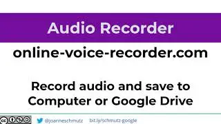 Record Audio - Online Voice Recorder