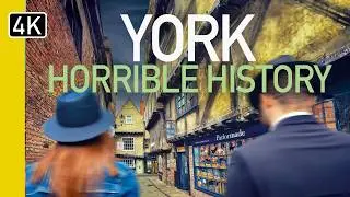 Medieval York, England - Horrible History | 4K Walking Tour