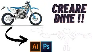 CREATE TEMPLATES FOR YOUR OWN BIKE - Adobe Photoshop / Illustrator Tutorial 2020