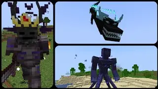 Minecraft Pandemonium Bosses All Bosses ( 1.21.1 Datapack )