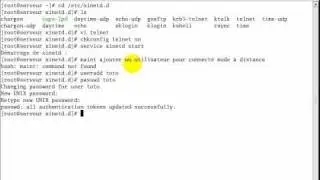 configuration Telnet linux